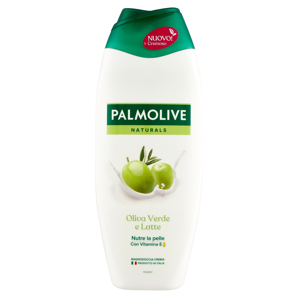 Palmolive bagnoschiuma Naturals Oliva Verde e Latte Idratante 500ml